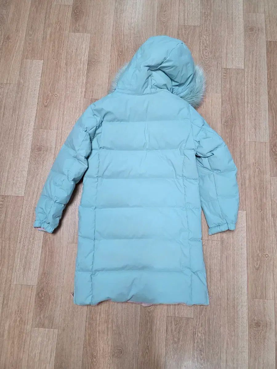 み ニュー ンス リバーシブル ダウン キッズ 155