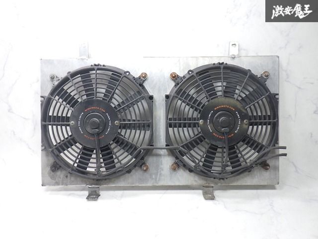 ☆保証付動作OK！☆ MISHIMOTO S14 S15 シルビア ラジエーター 電動