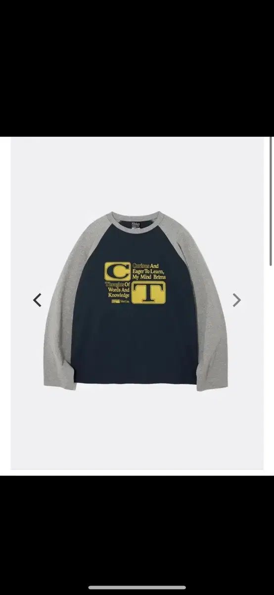 テケット teket ミーニング ロングスリーブ ネイビー m