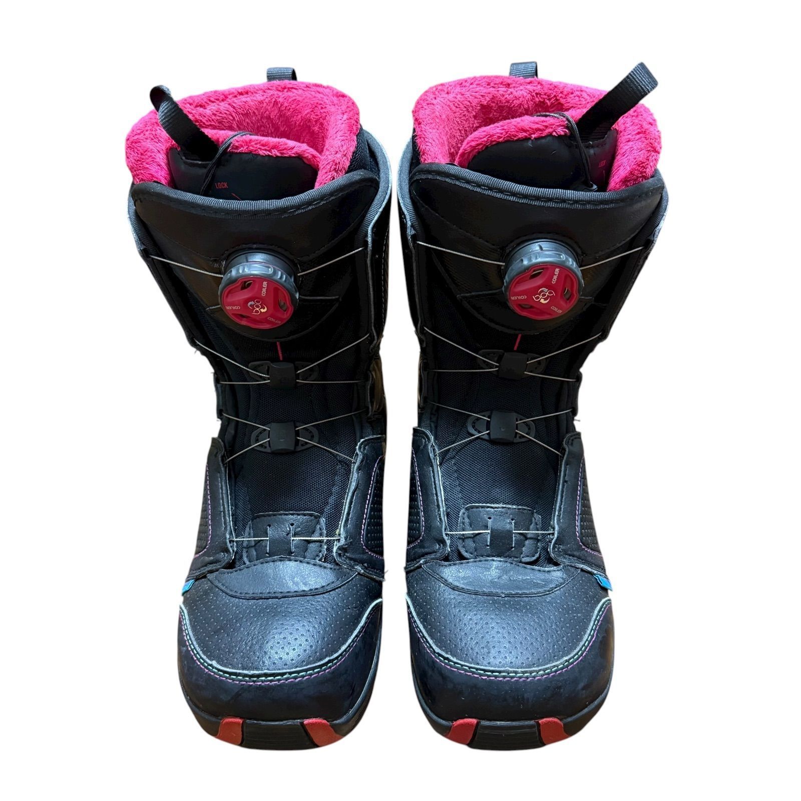中古美品】SALOMON PEARL BOA 24cm スノーボードブーツ サロモン