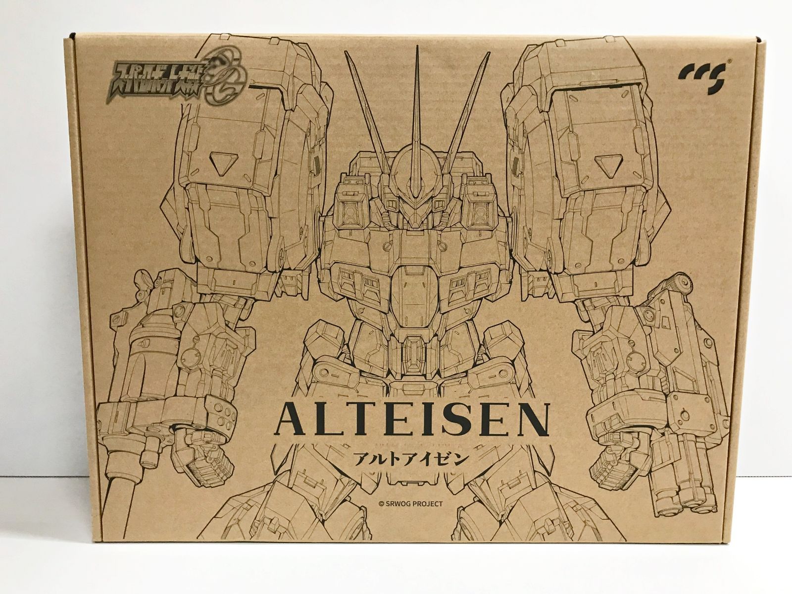 29.【開封】アルトアイゼン 鉄魄シリーズ 合金可動フィギュア スーパー 
