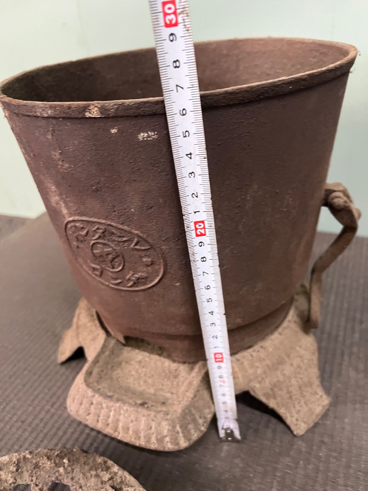  ︎ 昭和 レトロ 煉炭 ストーブ 薪ストーブ 古民家 古民具 b 薪ストーブ バーベキュー 調理用品