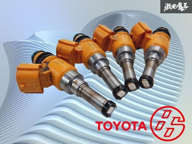 『 ストア出品 』 スバル ZC6 BRZ / トヨタ 86 ZN6 純正 FA20 フューエル インジェクター 4本 実動外し！