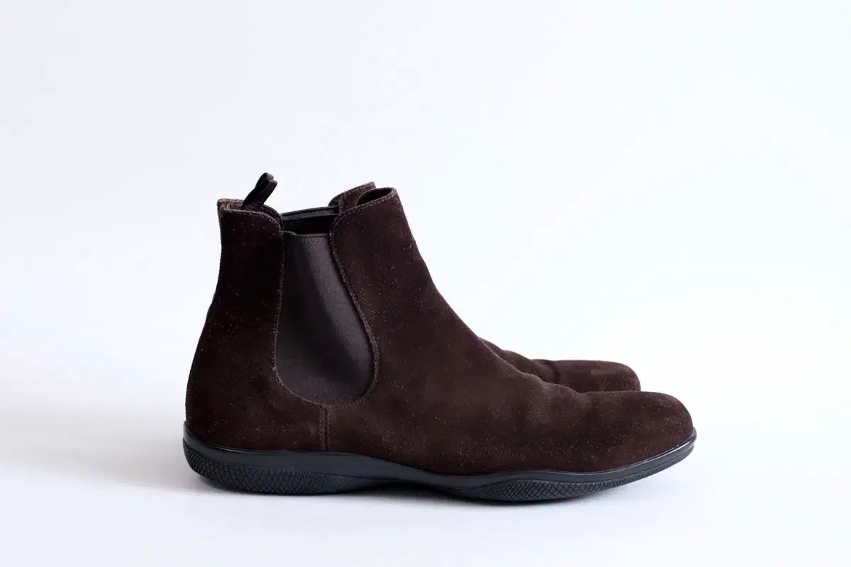 PRADA プラダ スウェード チェルシー ブーツ