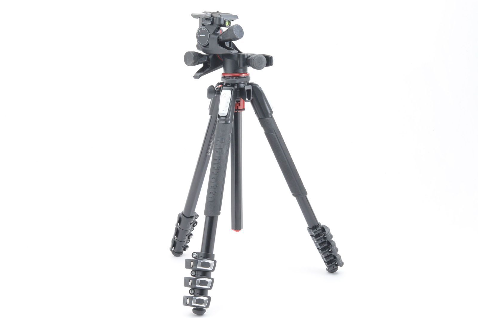 マンフロット Manfrotto 190プロアルミニウム4段三脚 XPROギア付き雲台キット JP MK 190 A 4 3 WG LL 148 5984