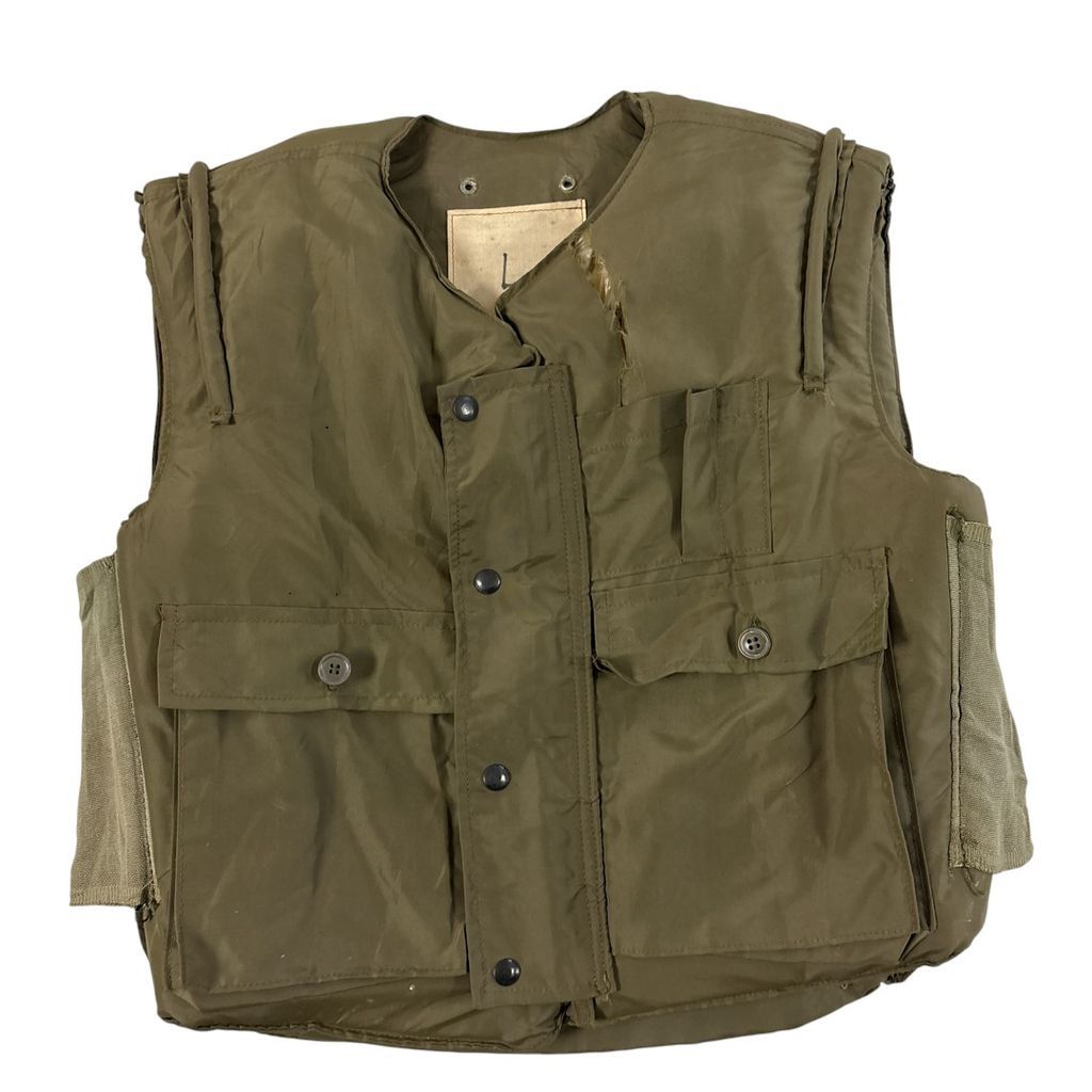 US ARMY M 1955 フラックベスト3 rdパターン リビルト アーマー 防弾ベスト S 3763
