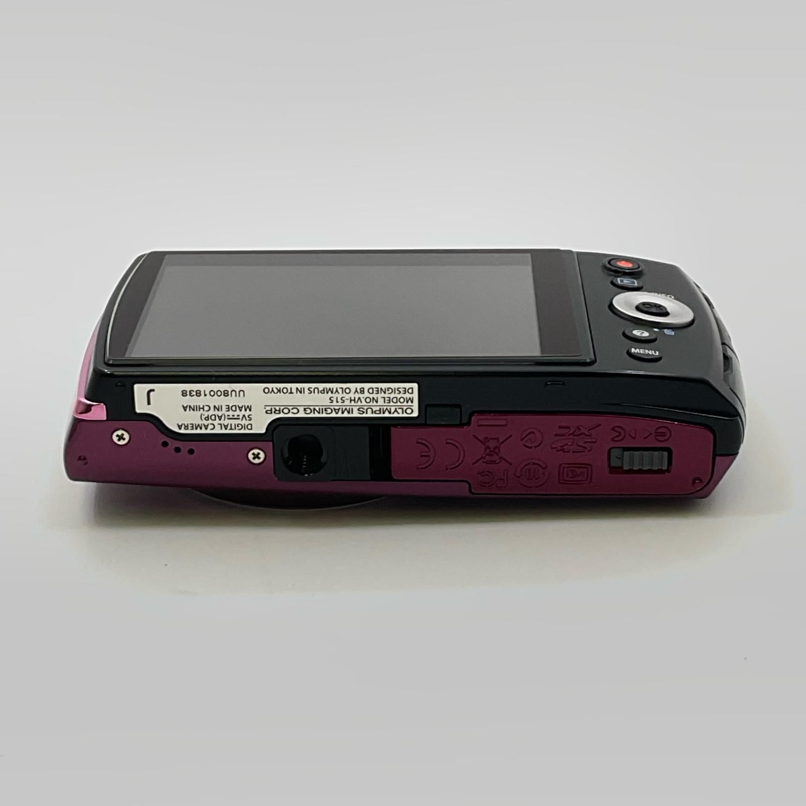 OLYMPUS コンパクトデジタルカメラ OLYMPUS STYLUS VH-515 [ワイン