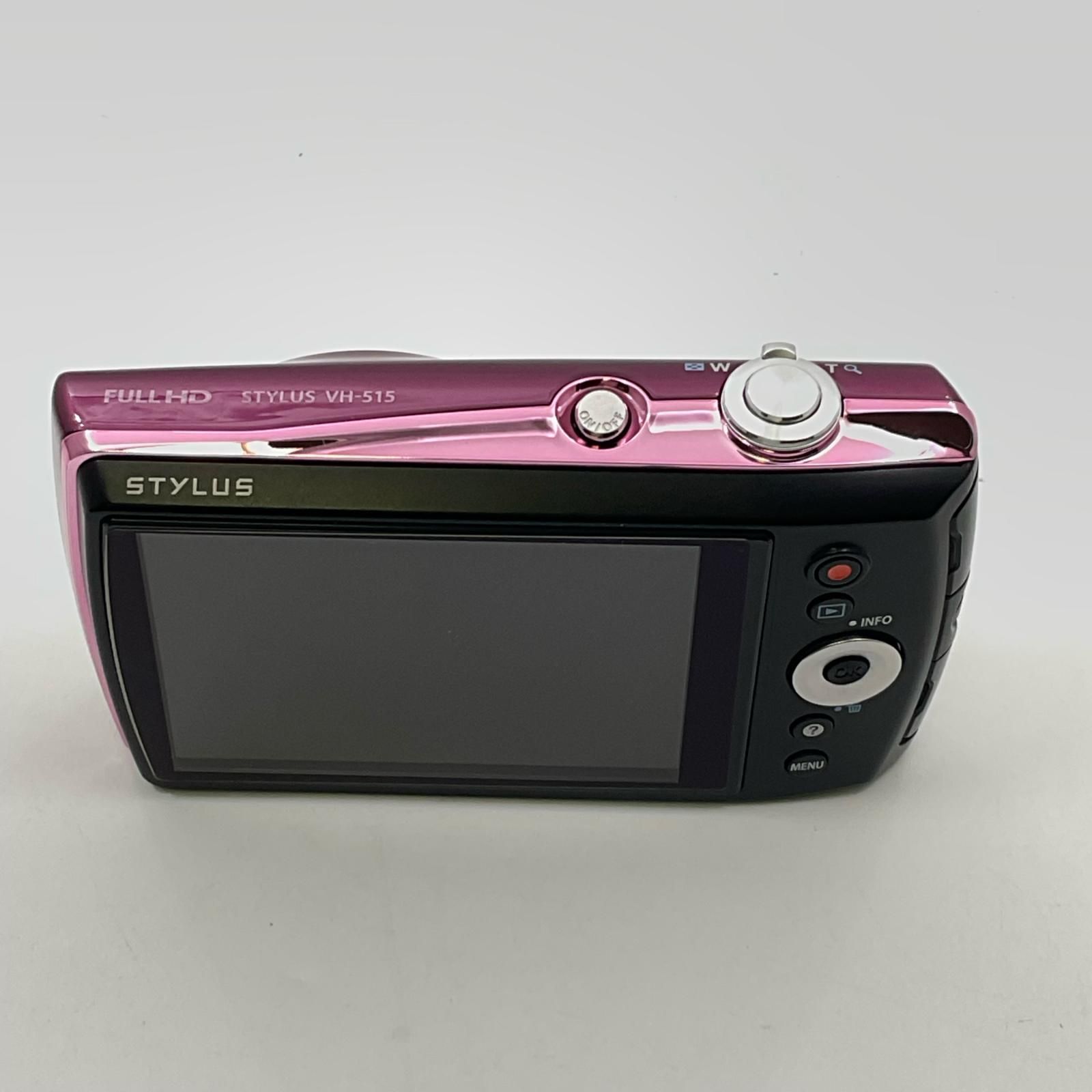 OLYMPUS コンパクトデジタルカメラ OLYMPUS STYLUS VH-515 [ワイン
