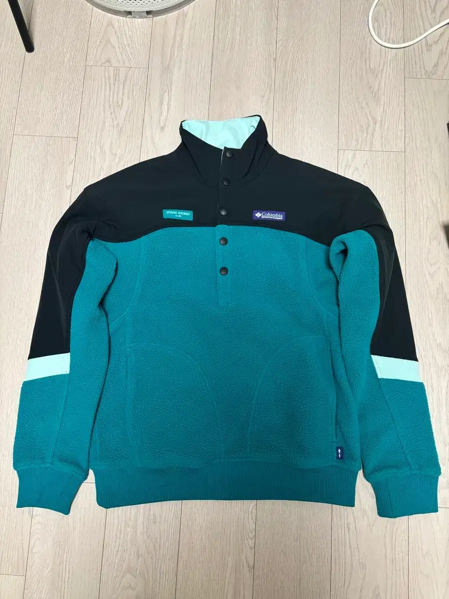 コロンビア x OPENING PROJECT フリース プルオーバー