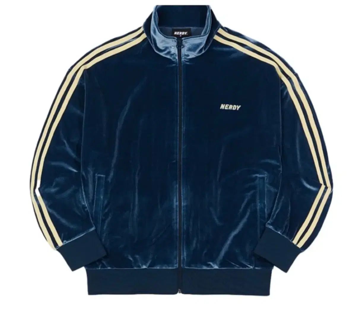 ZEROBASEONE ハン ユジン 着用 NERDY ツアーベルベット ジャージ ネイビー