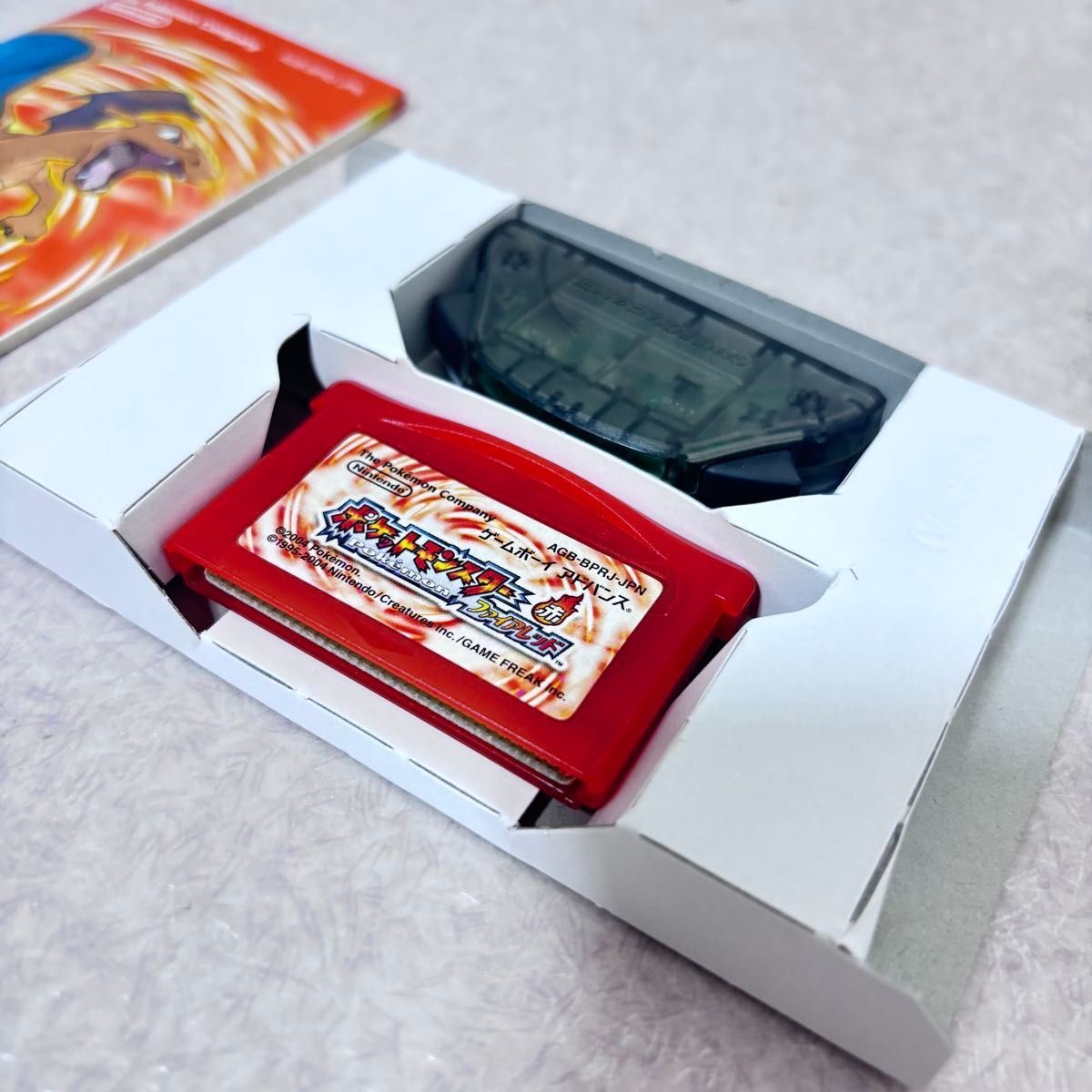 ☆【極美品】ファイアレッド 赤 ポケモン ゲームボーイアドバンス