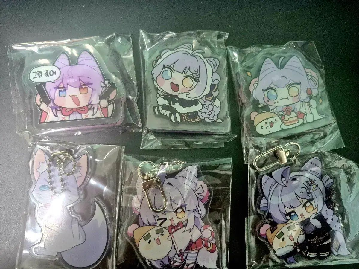 StelLive テンコ シブキ キーホルダー ころっと まとめ