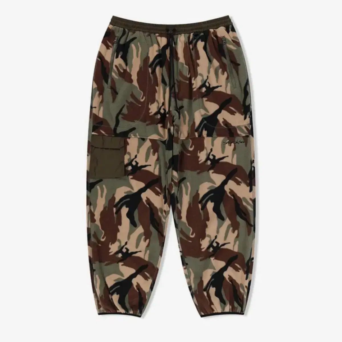 イェスアイシー カモ フリースズボン