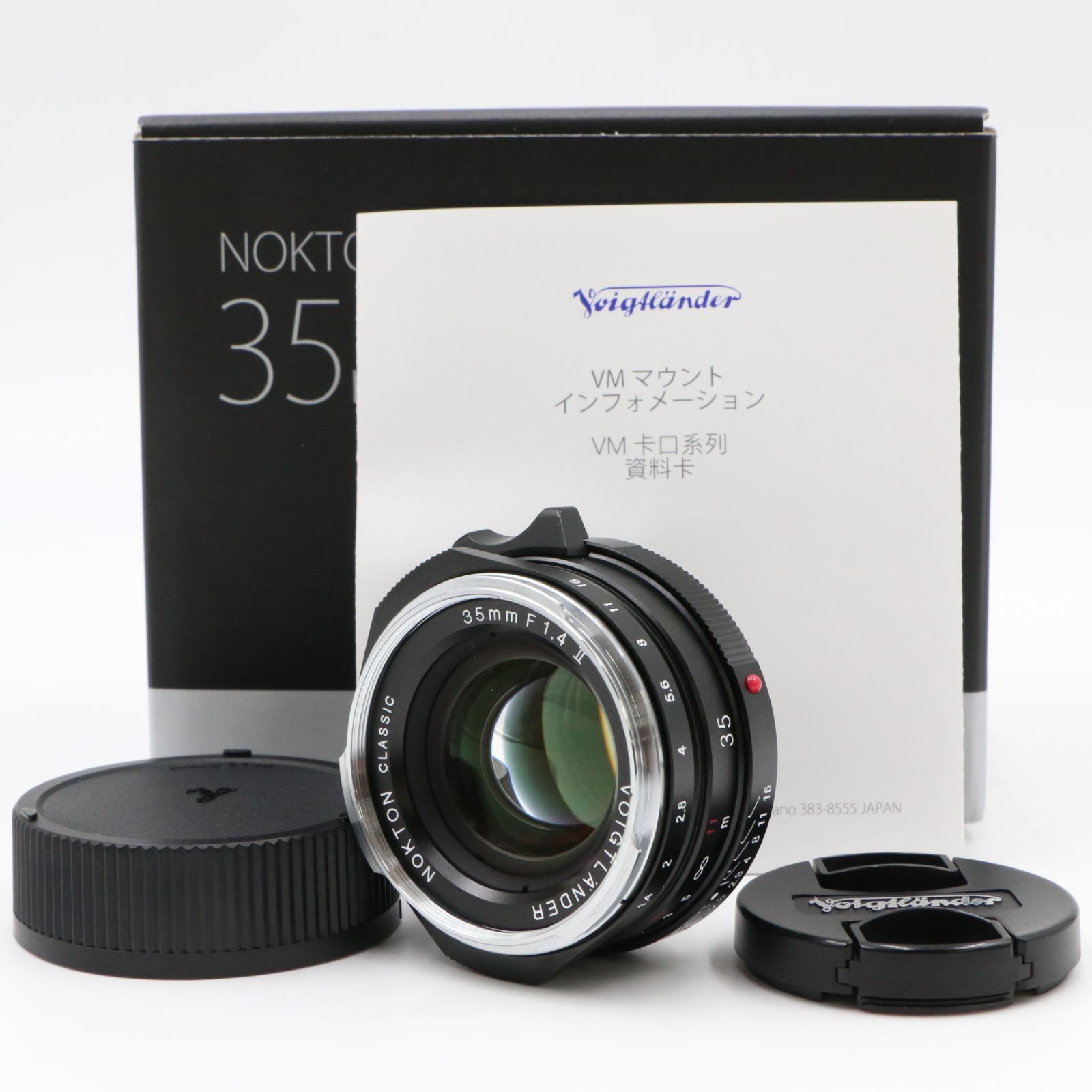 Voigtlander フォクトレンダー Nokton classic 35 mm F 1 4 II MC VM ライカ用