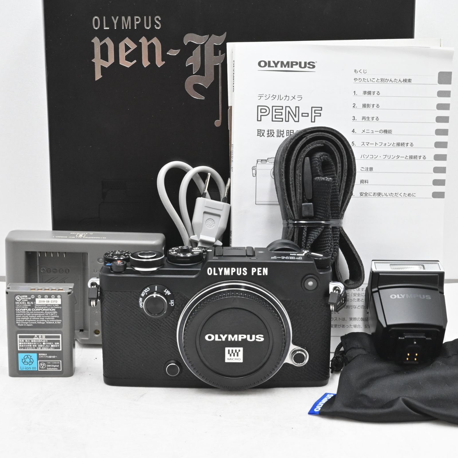 ショット数 5364 OLYMPUS ミラーレス一眼 PEN-F Body BLK