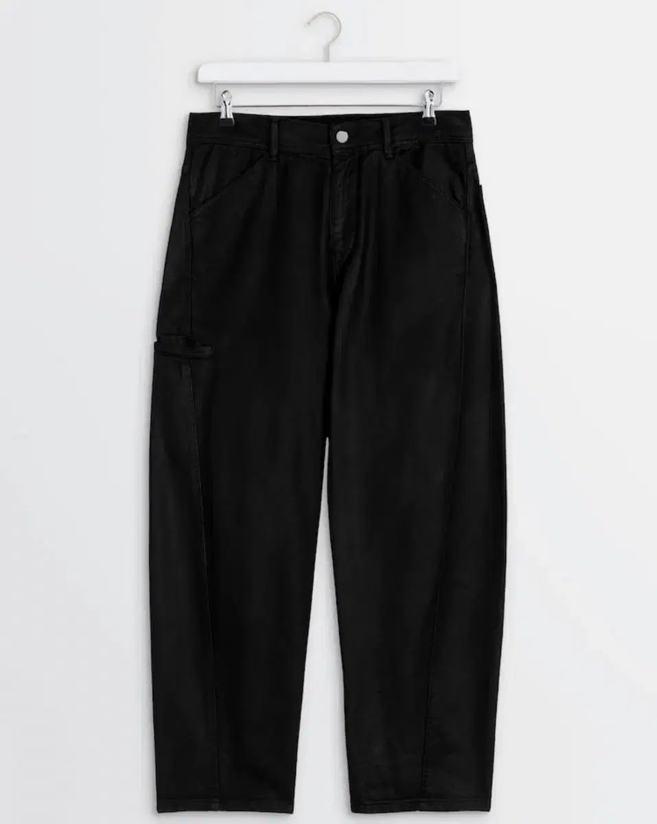 25 FW ルメール ツイステ ウォークウェア パンツ ブラック 50