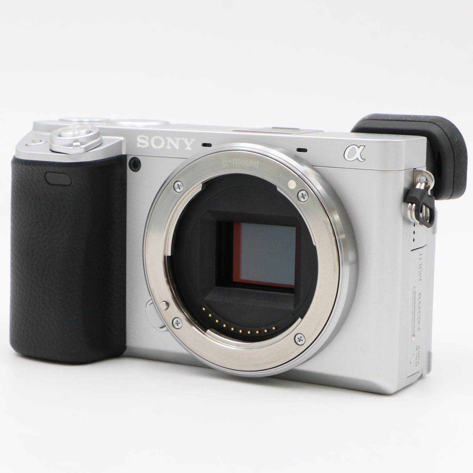 上品 SONY ソニー ILCE 6400 Silver ショット数138 枚!