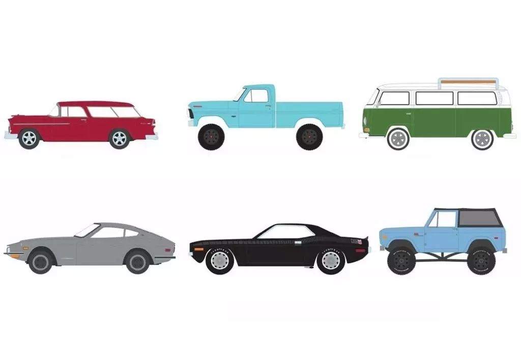 ミニカー 1 64 Barrett-Jackson Series 16 アソート 37330