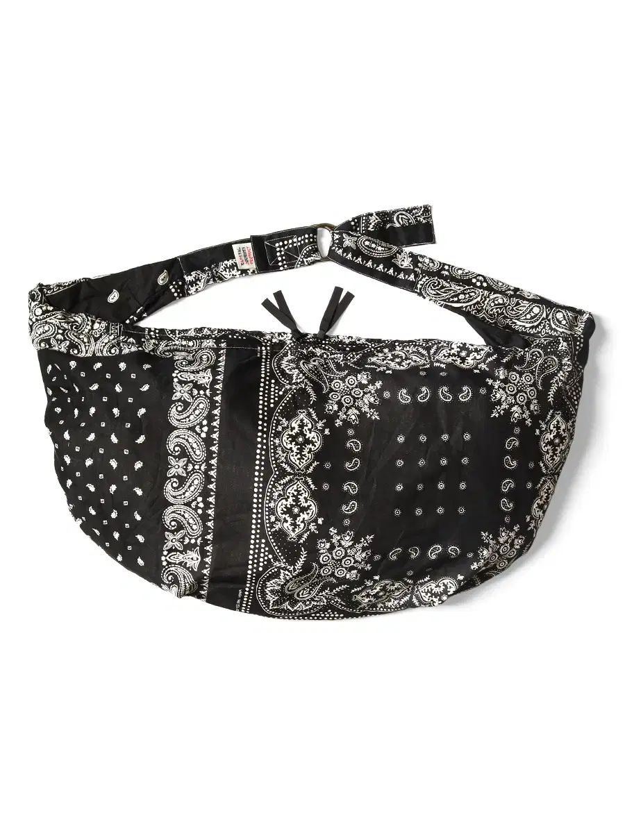 KAPITAL キャピタル ガーゼ ラット ブランド バンダナ パッチワーク パータン トランジット スナッフキン バッグ ブラック