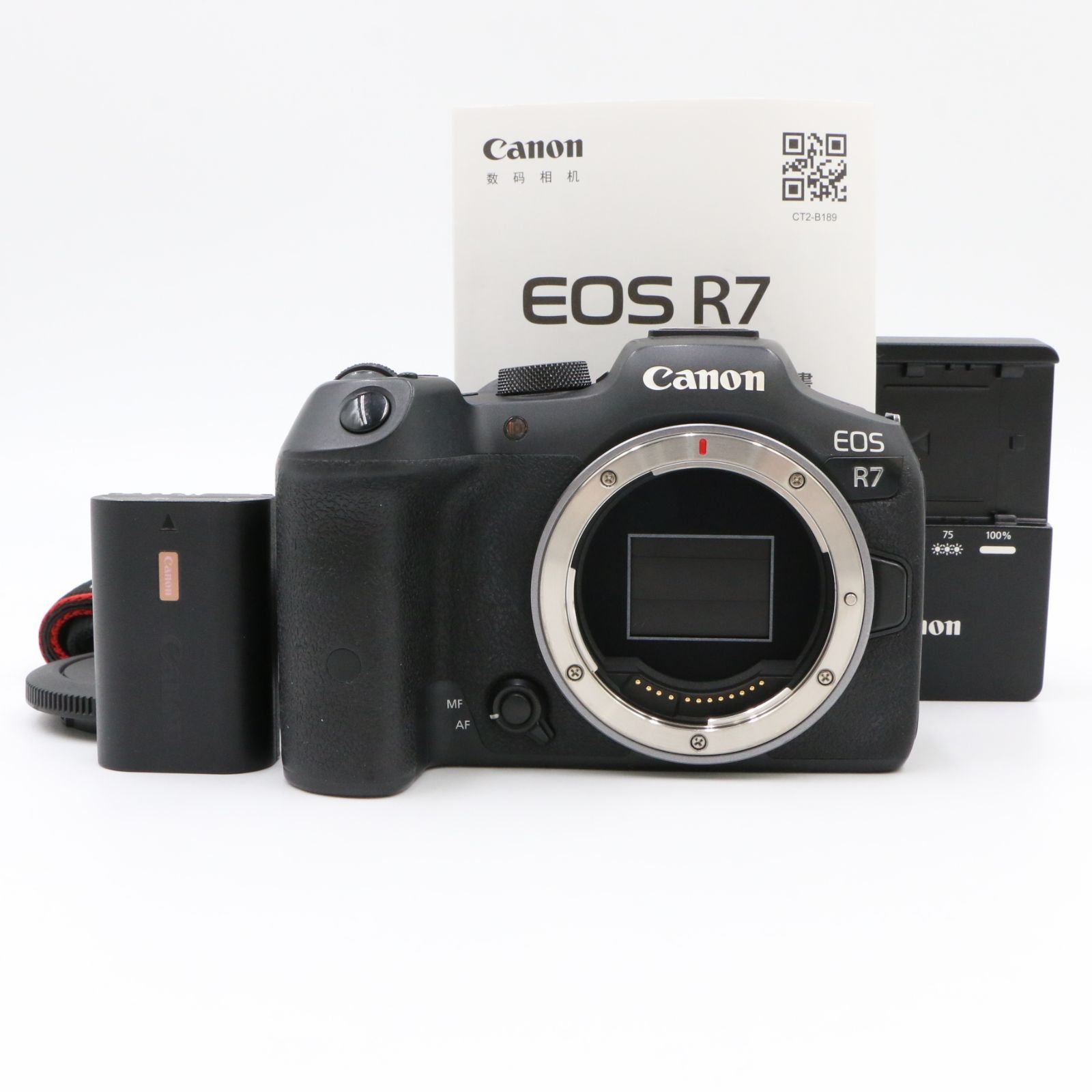 上品 CANON キャノン EOS R 7 ショット数46 !