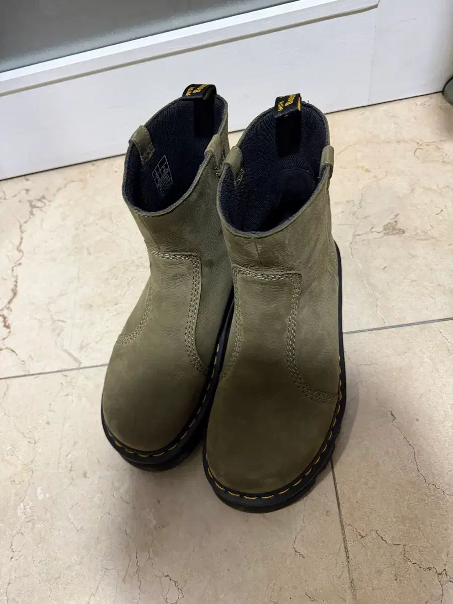 DR MARTENS ドクターマーチン ジェブジャック リーガー オリーブ