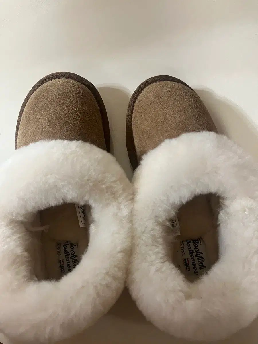 TraditionalWeatherwear トラディショナル ウェザーウェア ファー スリッポン ココア色