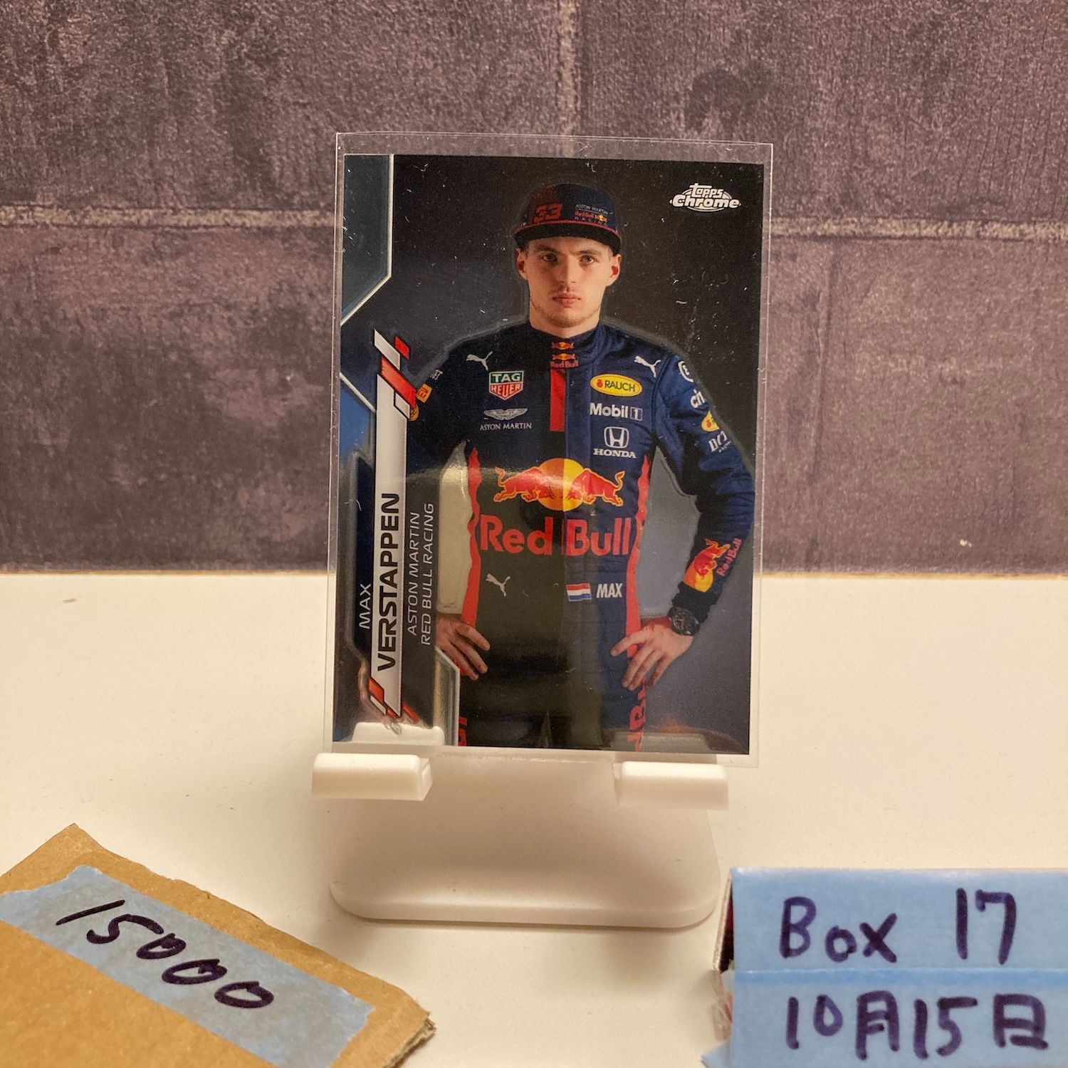 2021 Topps Max Verstappen Aston Martin Red Bull Racing F 1 Driver カード