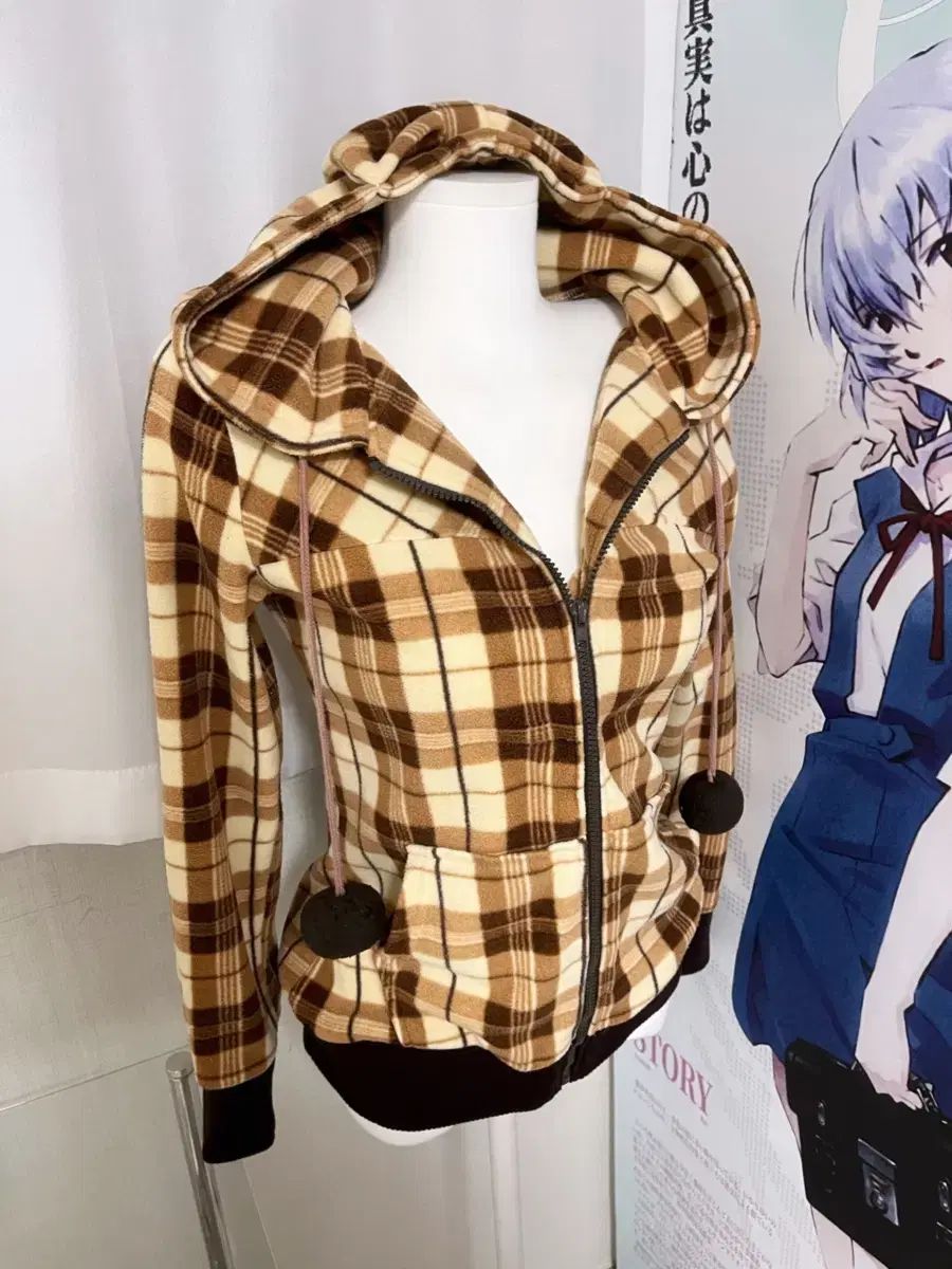 リズリサ トラルララ キャラメル チョコ CHECK BIG リボン 段々