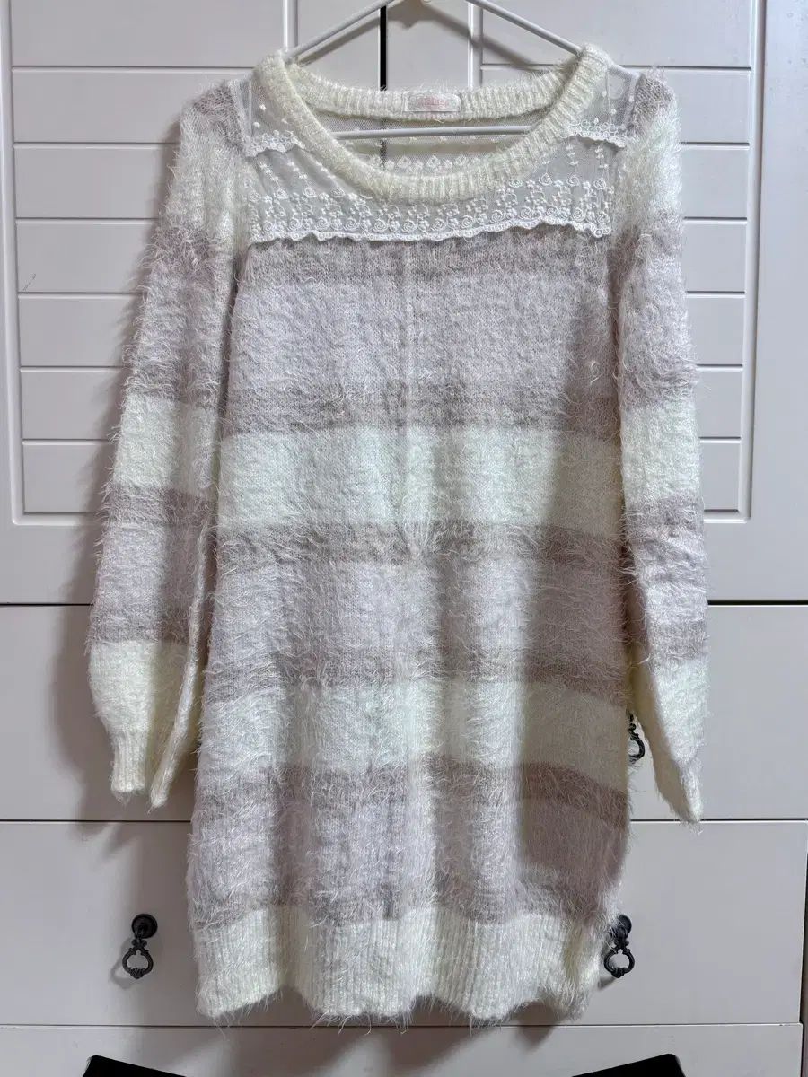 リズリサ アンゴラ ニット ワンピース 冬