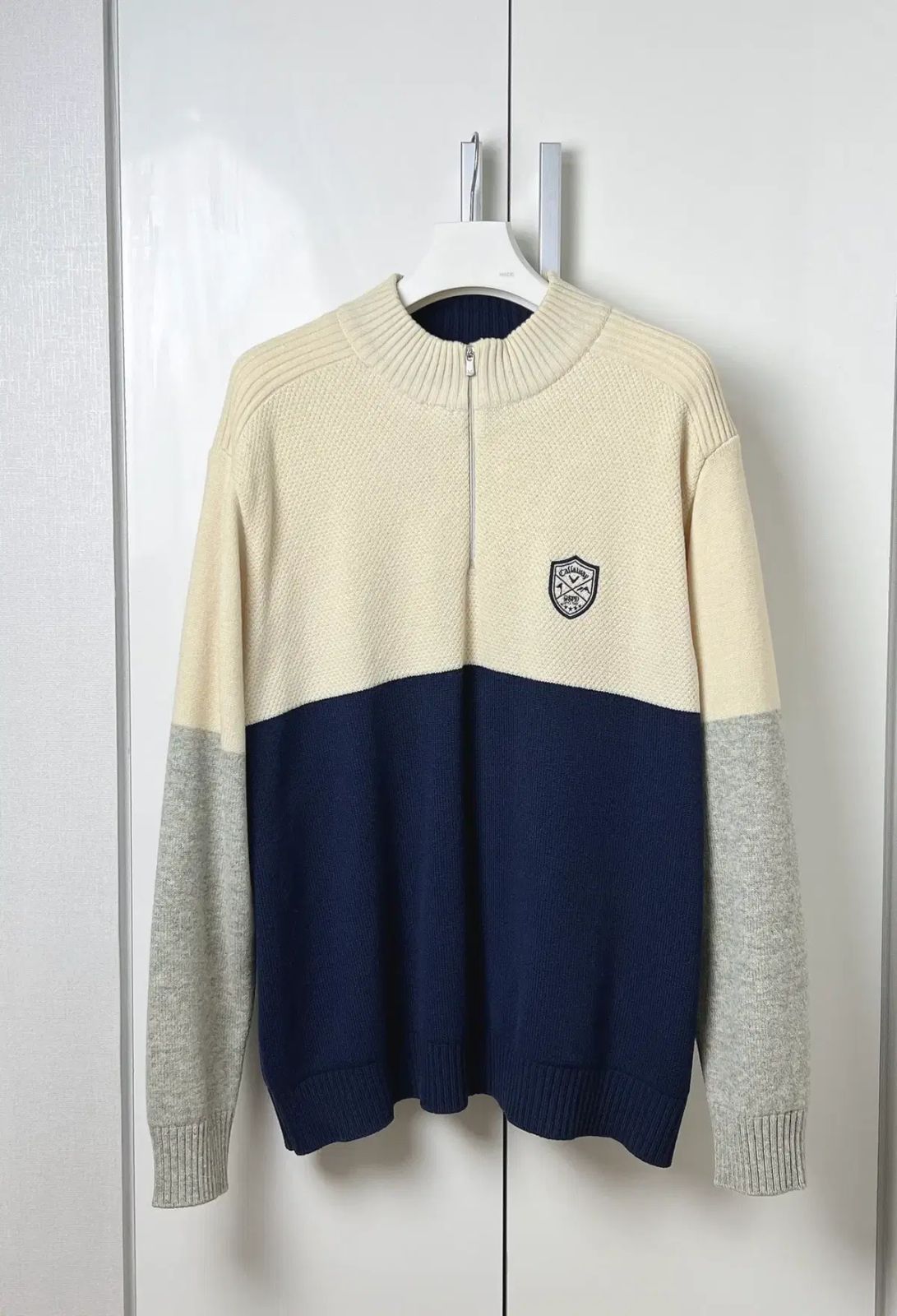 キャロウェイ メンズ 防風ニット 110