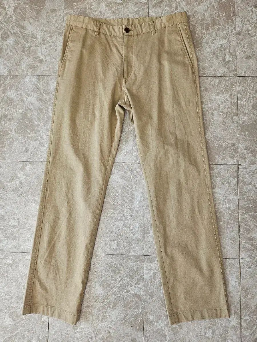 ラコステ ベージュ メンズ コットン ヴィンテージ 34インチ