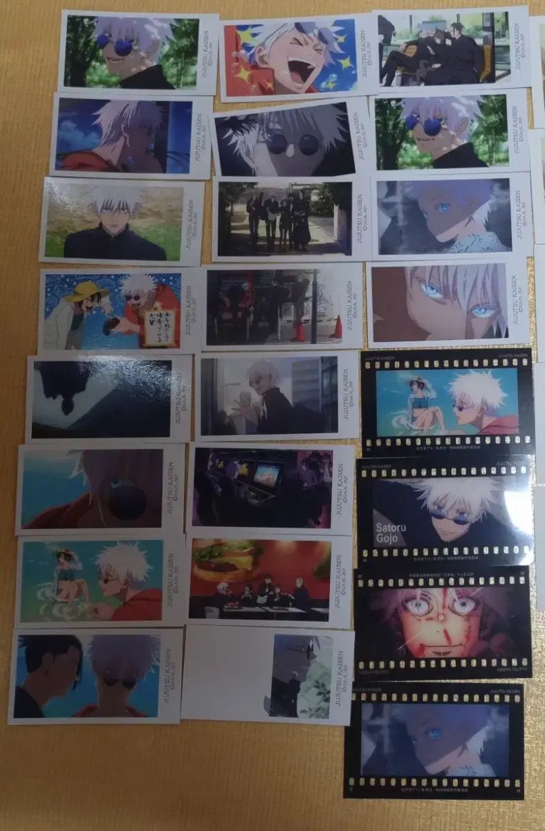 五条 トレーディングカード パシャ ステッカー 紙類 など グッズ まとめ