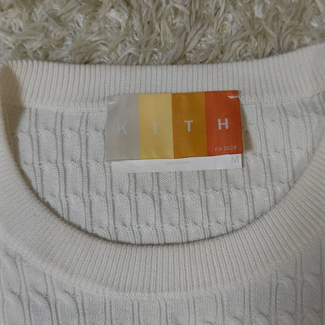 キス ニューヨークシティ KITH NYC To The World Cable Crewneck