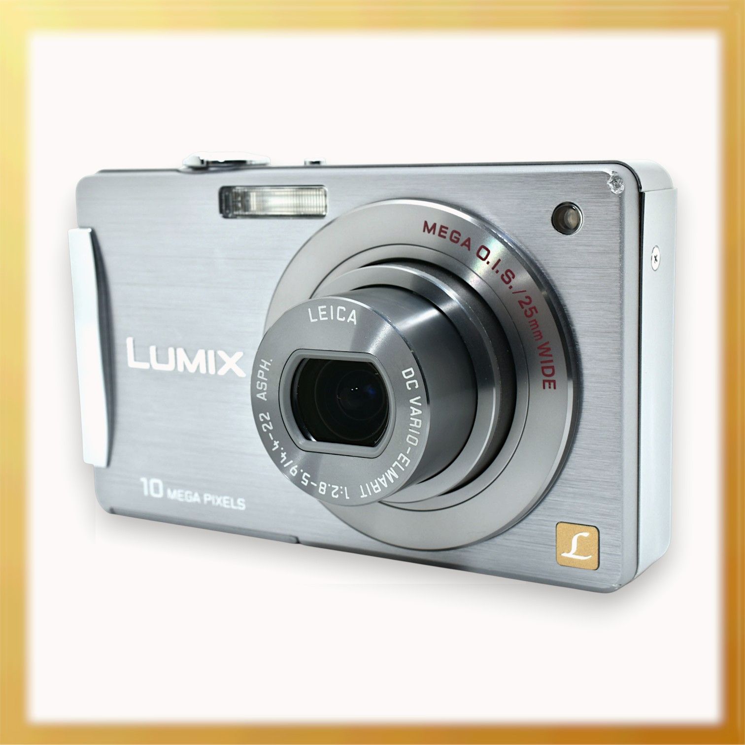 極美品｜Panasonic LUMIX DMC-FX500 ストーンシルバー