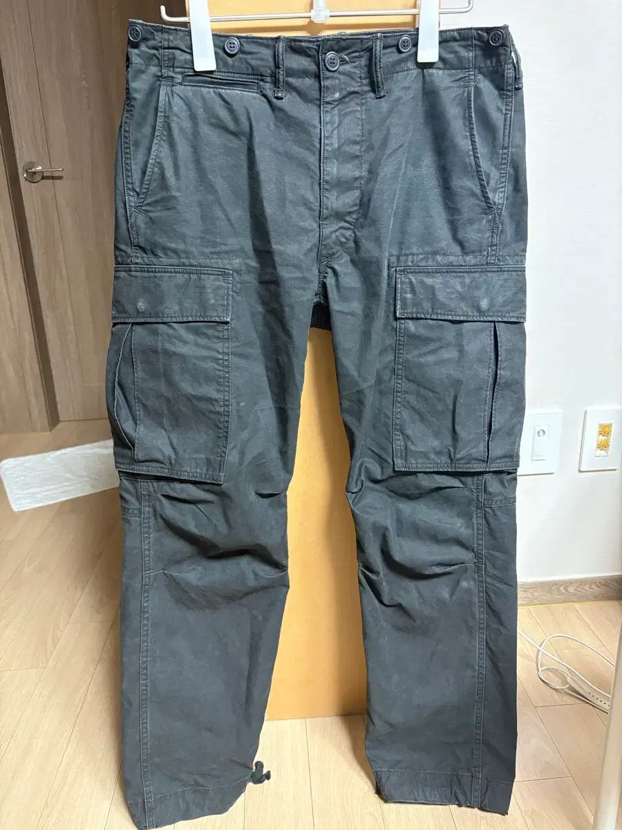 RRL ダブルアールエル サープラス カーゴパンツ ブラック 32 x 30