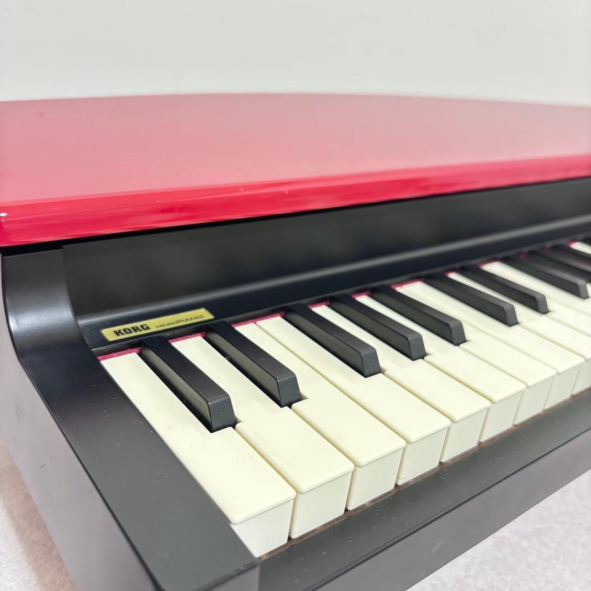 KORG マイクロピアノ レッド ブラック MICROPIANO