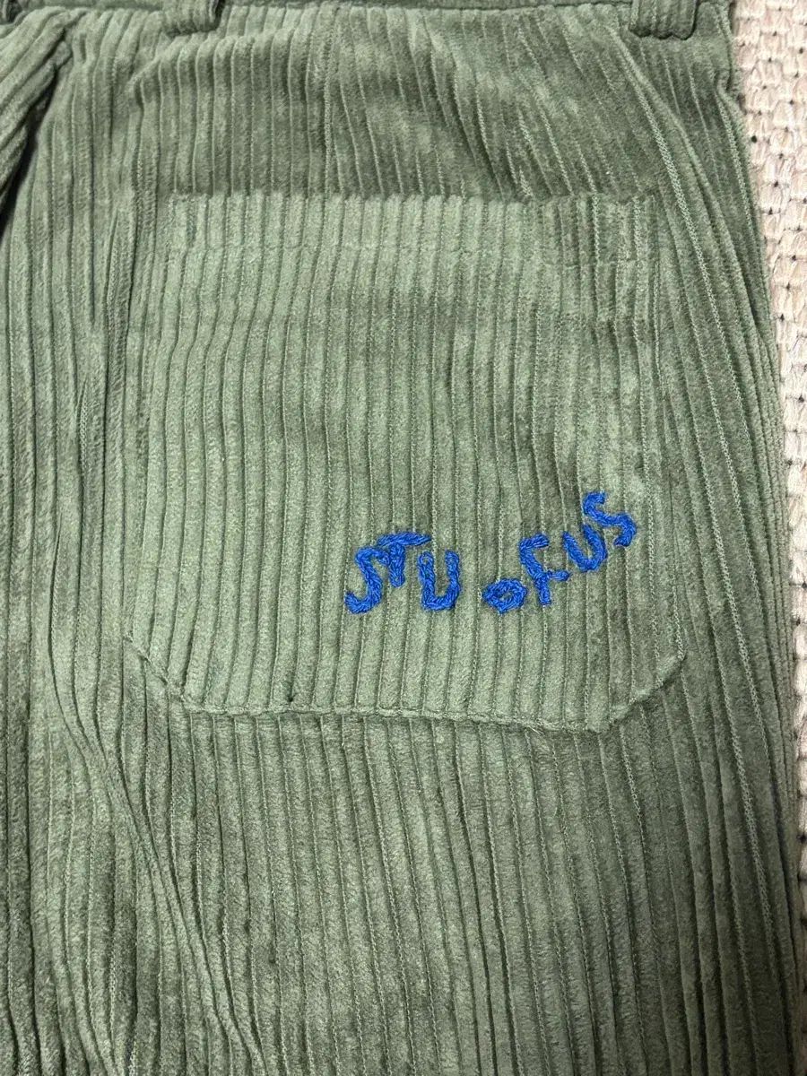 STU コーデュロイ パンツ カーキ