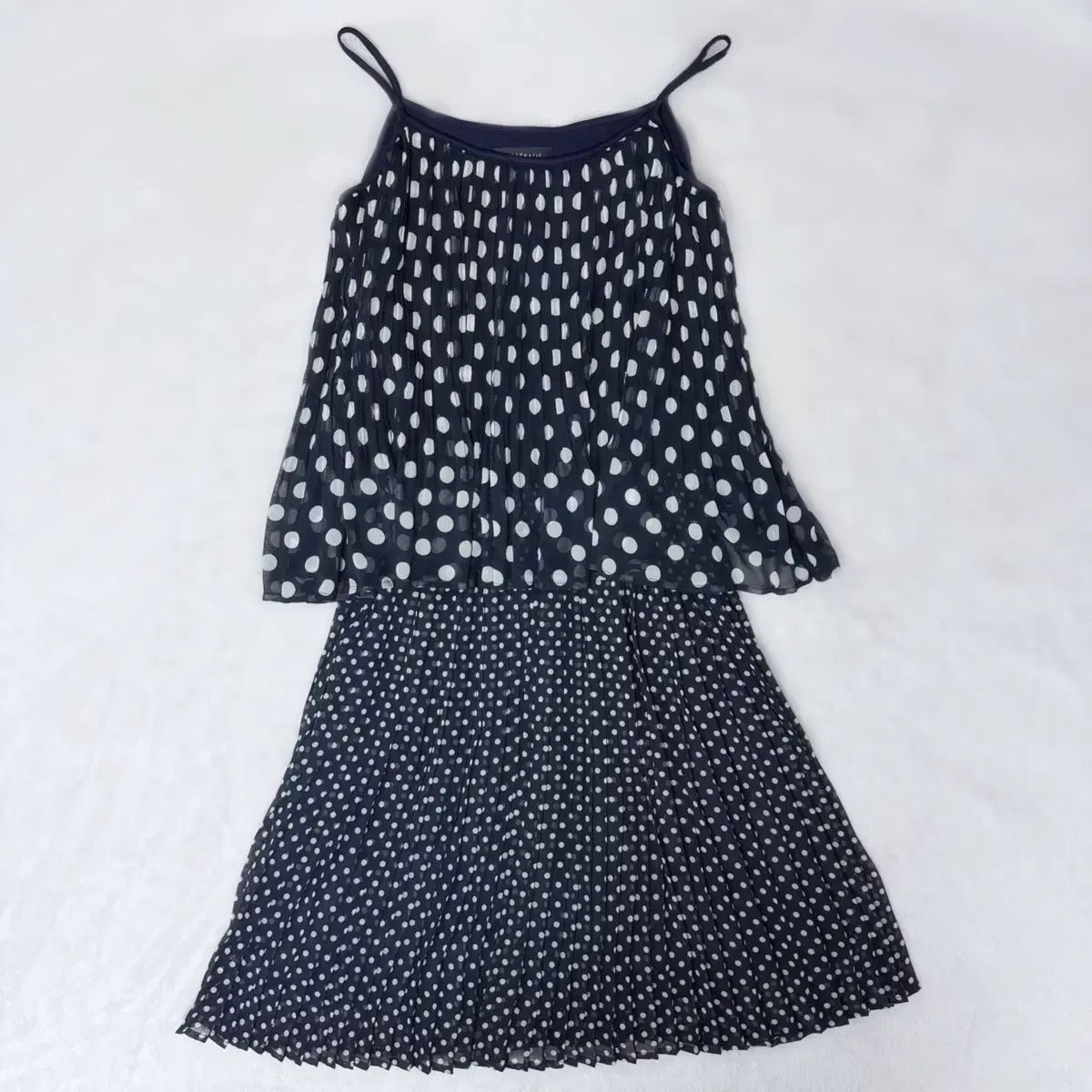 Sistematic 姫ギャル 姉ギャル ドット プリーツ ドレス