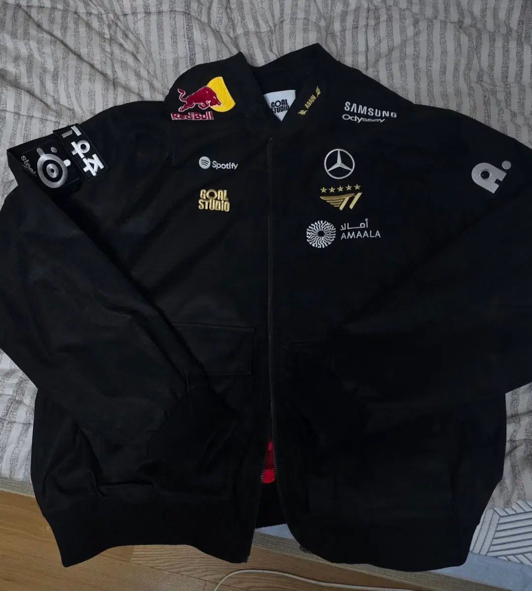 T 1 League of Legends World Championship 5성 ジャケット ノンマーキング 2 xl