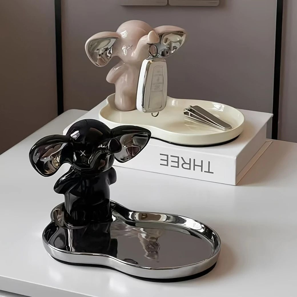 かわいい小さな飛ぶ豚のトレー アッシュトレー 小物トレー 小物トレイ アッシュトレイ 小物置き場 アクセサリートレイ アクセサリートレー 鍵置き場 小物収納