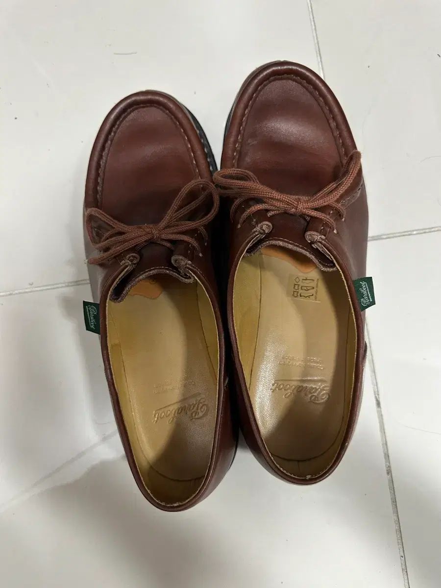 Paraboot ミカエル 8 5 シューケア 平生無料