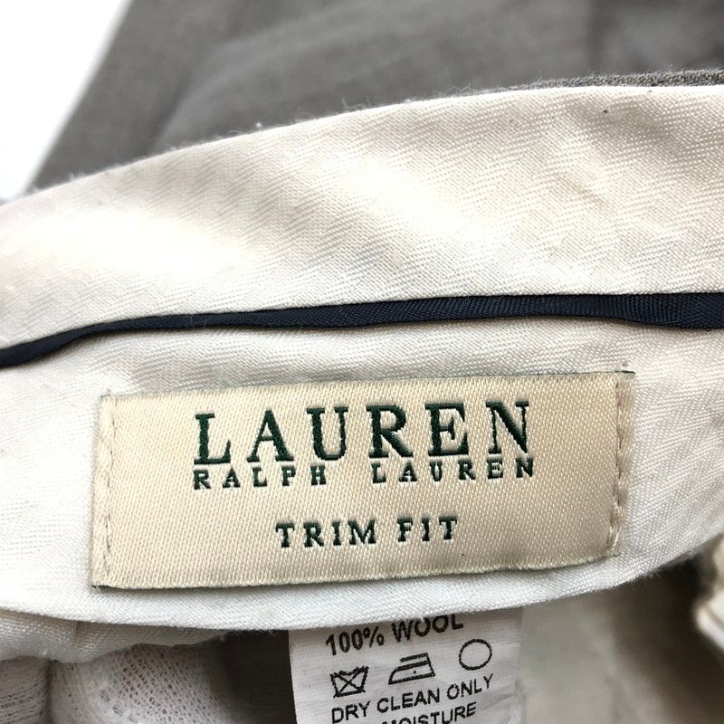 中古品】RALPH LAUREN ラルフローレン WOOL SLACKS PANTS ウール