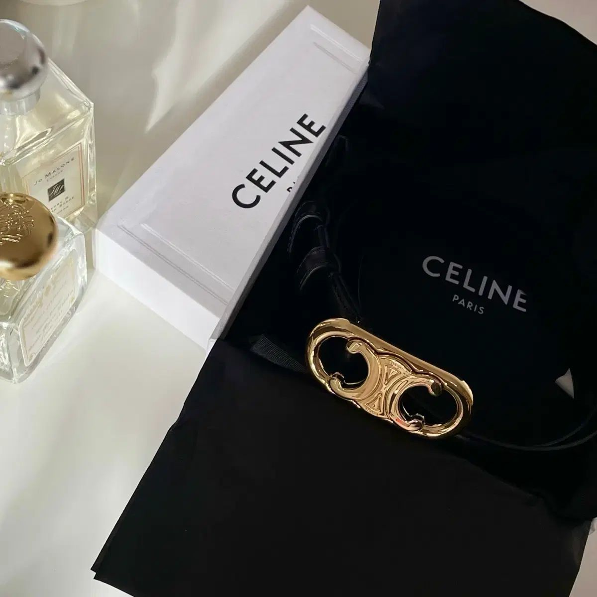 セリーヌ トリオンフ レディース ベルト 75