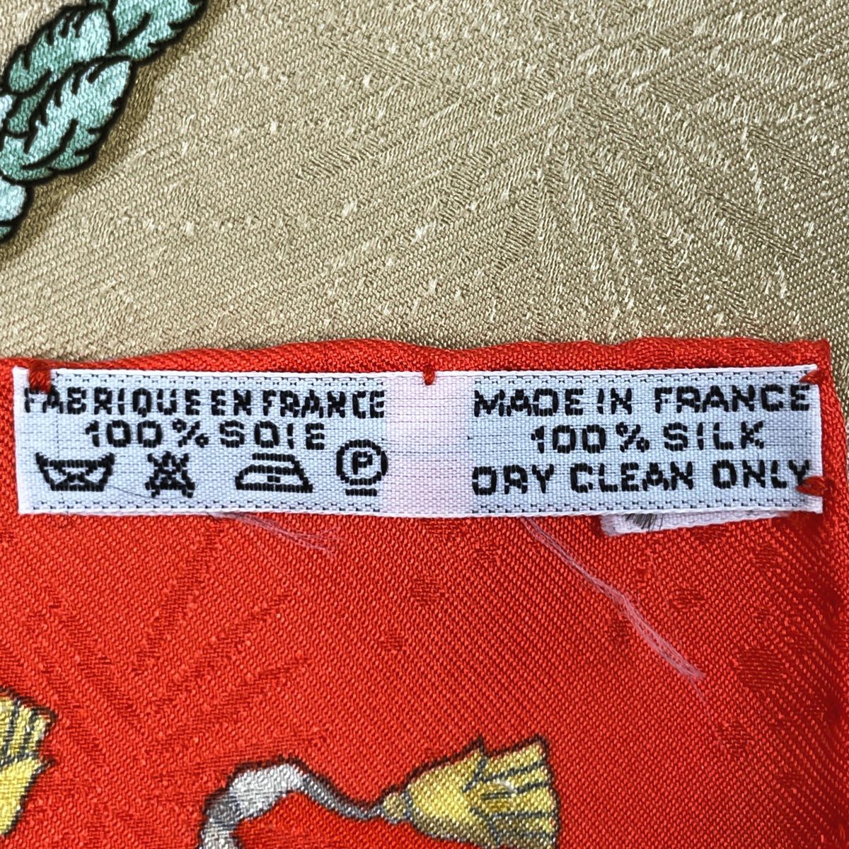 エルメス HERMES カレ 90 LES FETES DU ROI SOLEIL 太陽王の祝典 スカーフ シルク オレンジ マルチ レディース