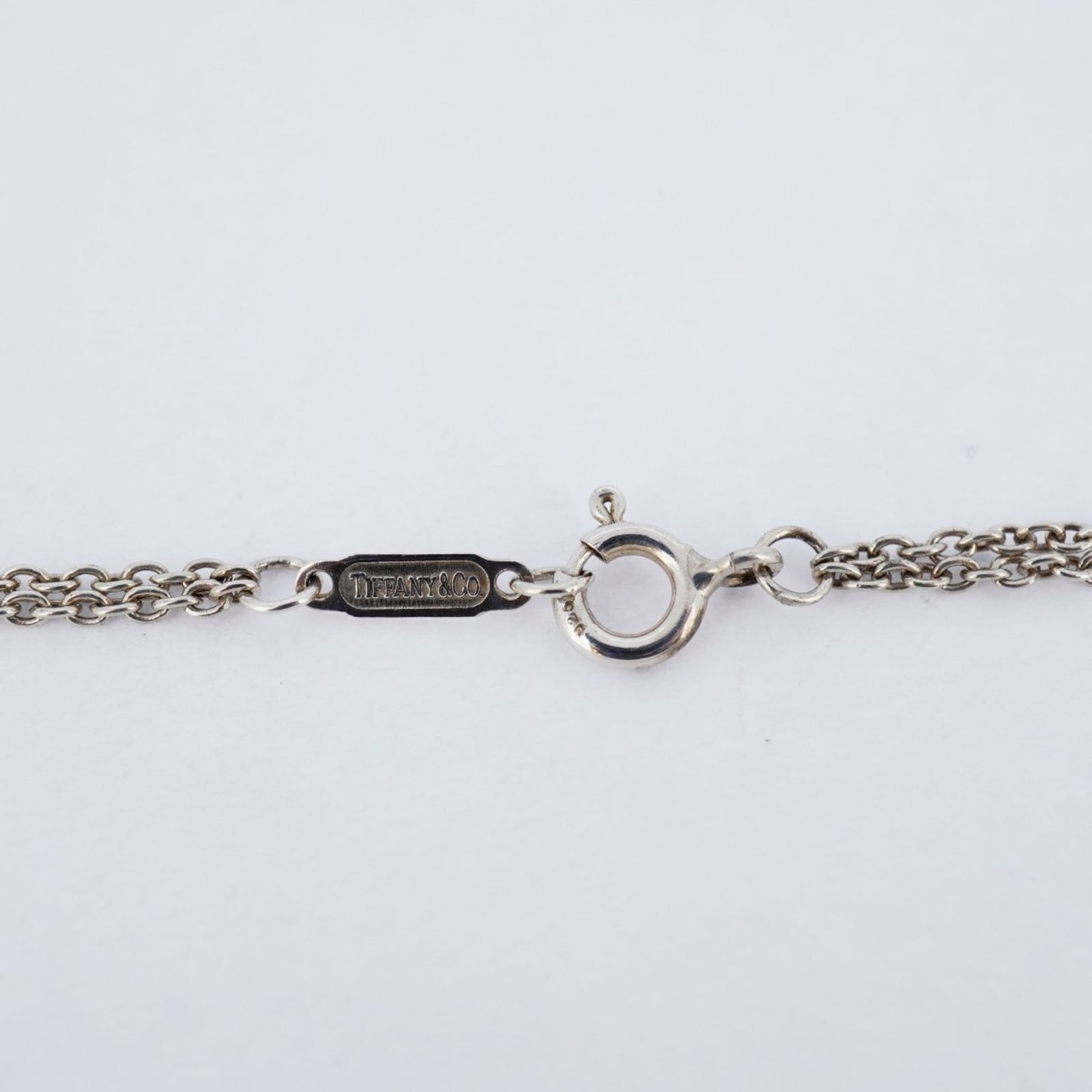 Tiffany ティファニー インフィニティ Wチェーン ネックレス シルバー 