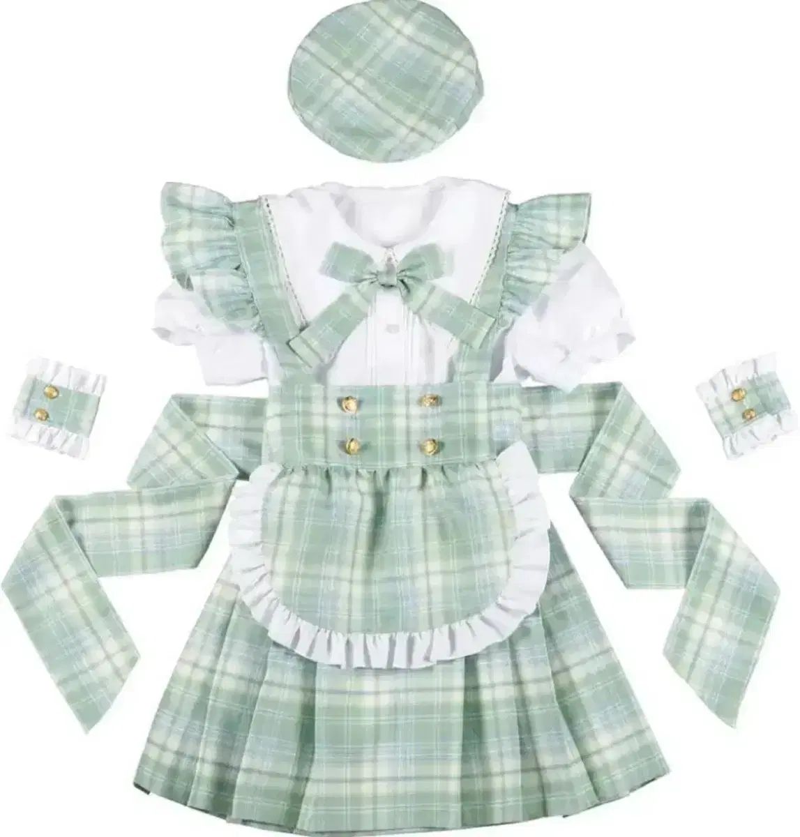 クリアストーン CHECK メイド服