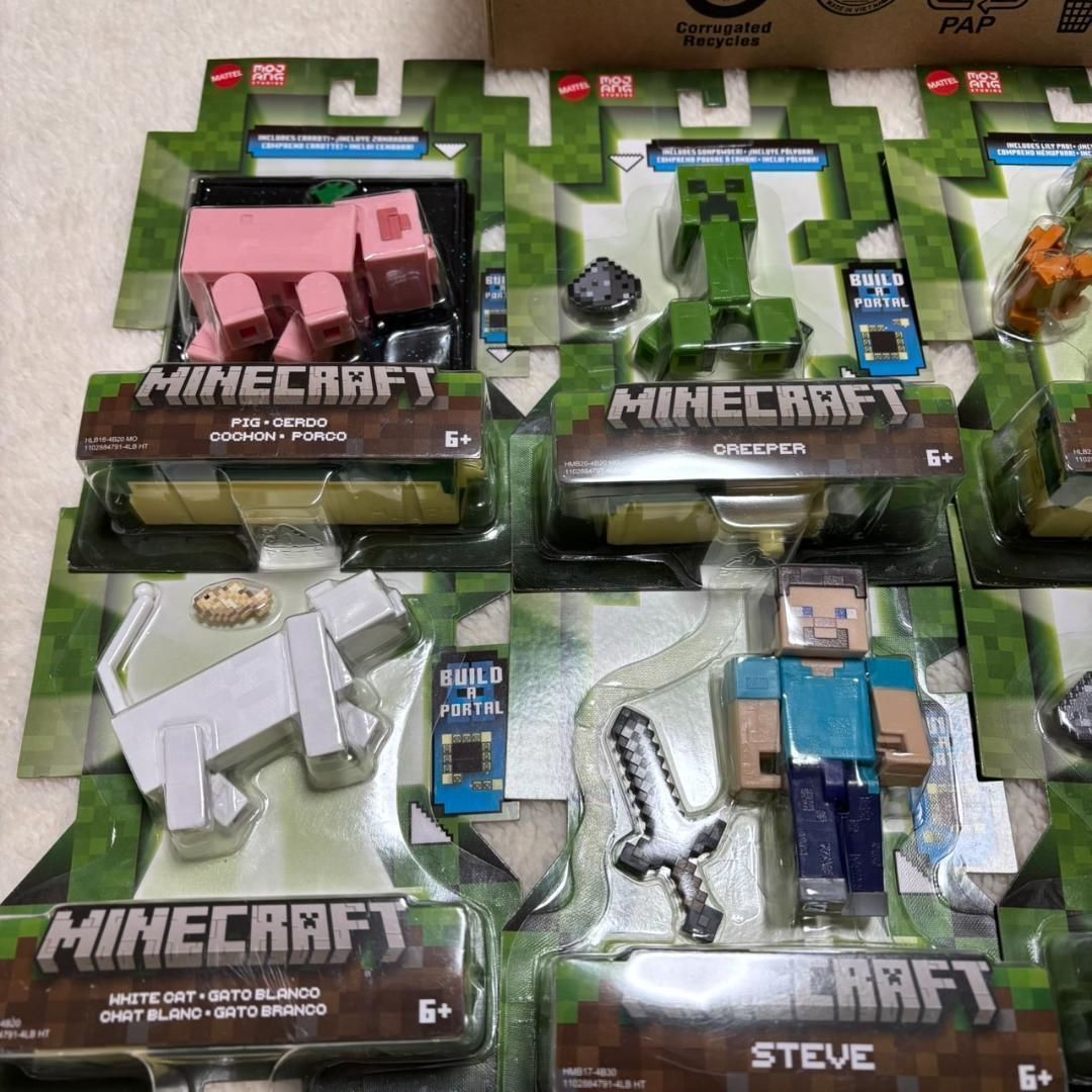 マインクラフト フィギュア Kアソート【フィギュア8体入り BOX販売】 マインクラフト フィギュア Kアソート【フィギュア8体入り BOX販売