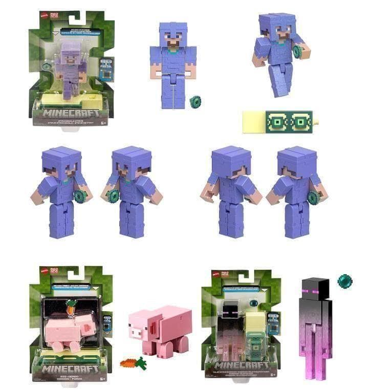 マインクラフト フィギュア Kアソート【フィギュア8体入り BOX販売