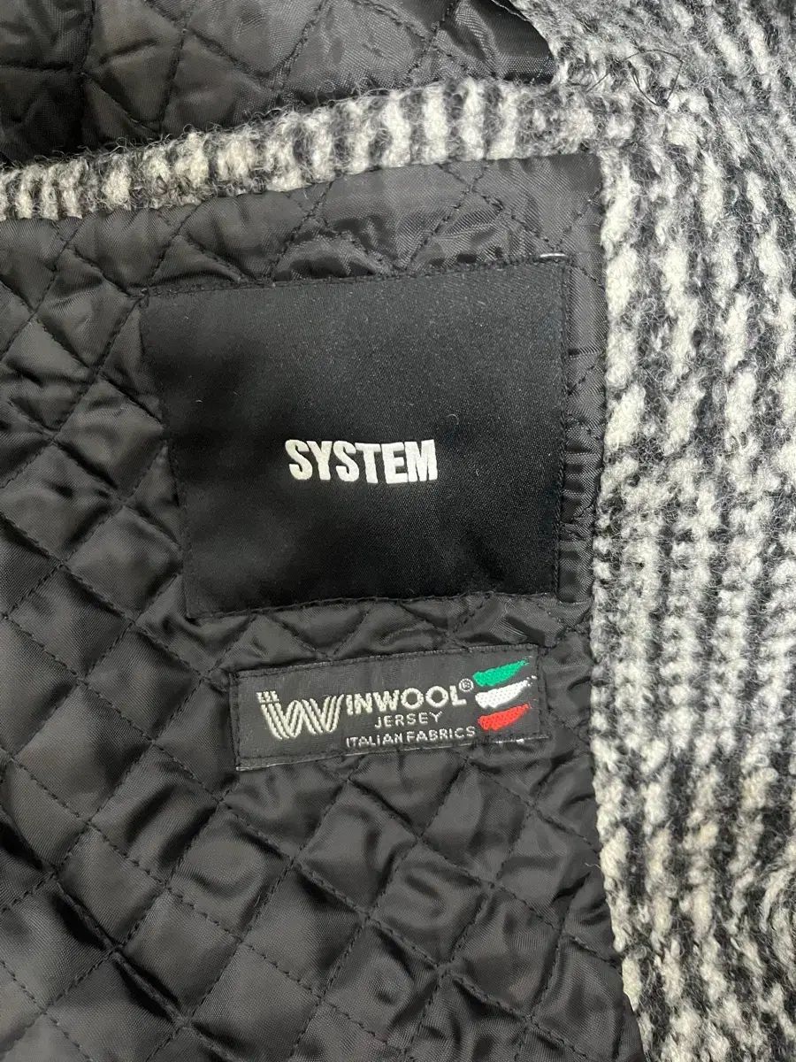 95 システムオム イタリーウール バルマカーン コート
