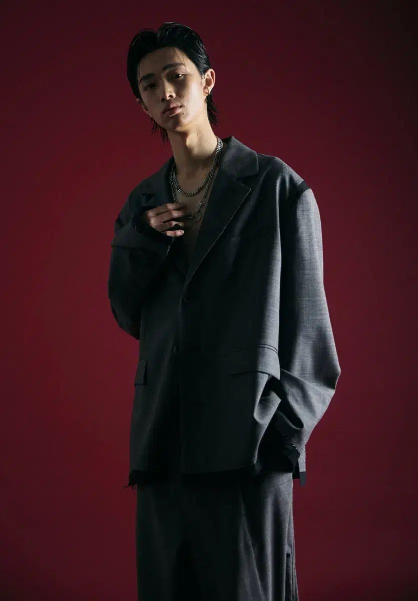 MAISON MINED オーバ ブレーザー ジャケット L